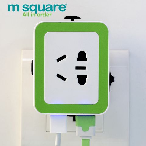 Ổ cắm điện du lịch quốc tế Msquare 0638