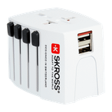 Ổ cắm điện đa năng có cổng USB Skross MUV