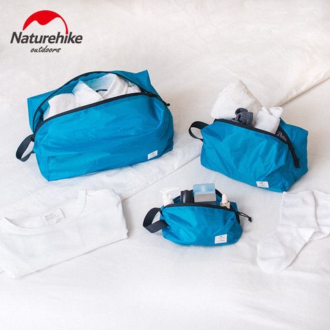 Set 3 túi du lịch chống nước Naturehike NH18S003B Xanh blue
