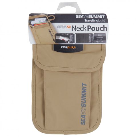 Ví đựng passport có dây đeo Seatosummit Neck Pouch 3 ATLNP3 ĐEN