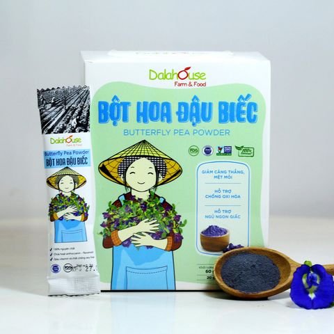  Bột hoa đậu biếc nguyên chất Dalat 