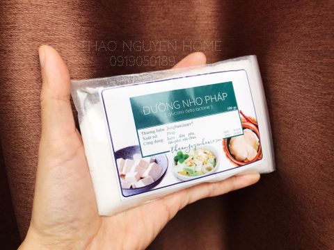  Combo đường nho - gelatin Pháp làm khúc bạch, sữa chua dẻo, tào phớ 