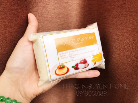  Combo đường nho - gelatin Pháp làm khúc bạch, sữa chua dẻo, tào phớ 