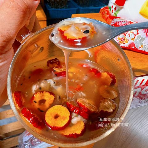 chè tinh bột củ sen