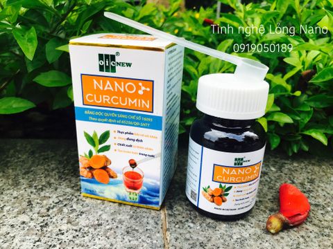 tinh nghệ lỏng nano curcumin điều trị bệnh dạ dày