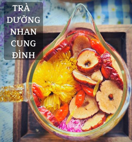  Trà dưỡng nhan cung đình (trà ngủ ngon cúc hoàng kim) 