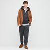 Áo nỉ lót lông cừu nam siêu ấm Uniqlo Hoodie 418708