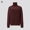 Áo len lông cừu cao cấp cổ lọ siêu mịn Merino Uniqlo 432650