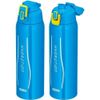 Bình nước giữ nhiệt thể thao cách nhiệt chân không Thermos 1.5L vàng xanh FHT-1500F BL-C Chỉ làm mát