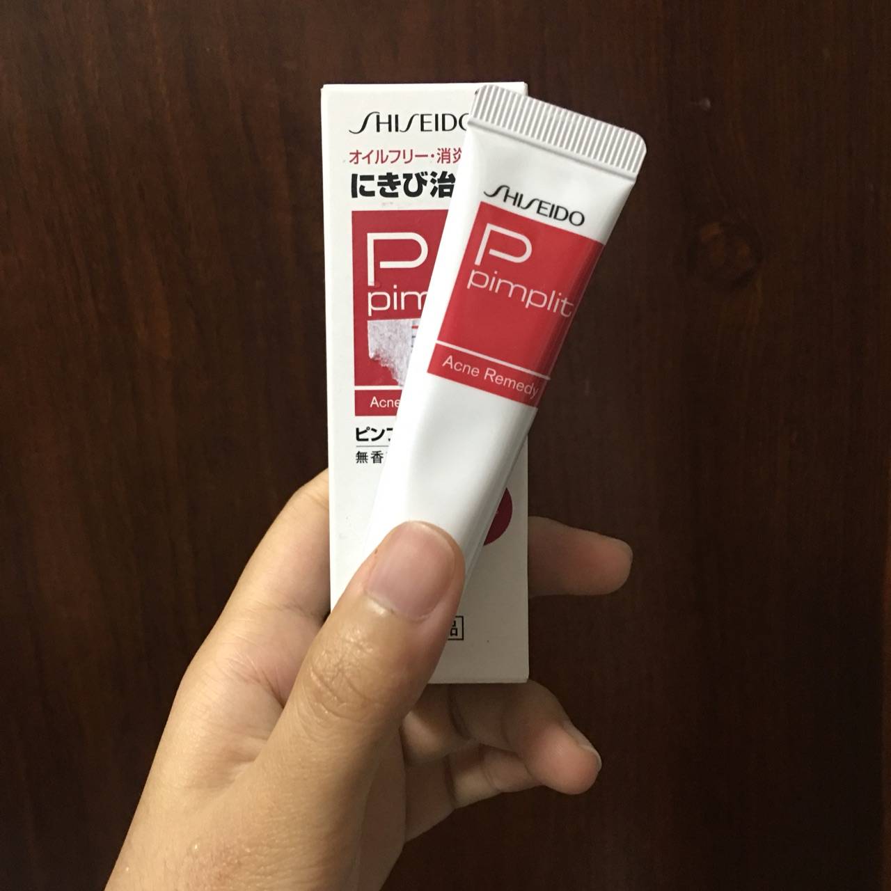 Káº¿t quáº£ hÃ¬nh áº£nh cho Kem trá» má»¥n Shiseido Pimplit Acne Remedy 18g