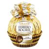 Socola (Chocolate) Ferrero Grand Rocher hình quả cầu buộc nơ 125gr