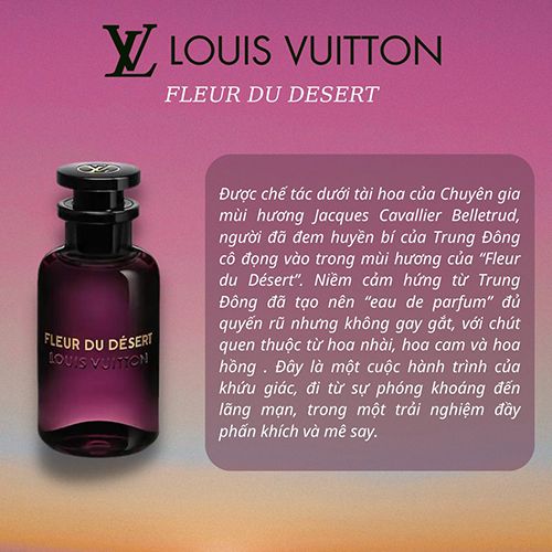 Louis Vuitton Fleur Du Desert EDP chiết 10ml Man