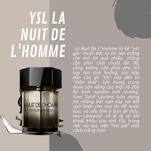 YSL - La Nuit De L`Homme EDT - 60ml – Man's Styles