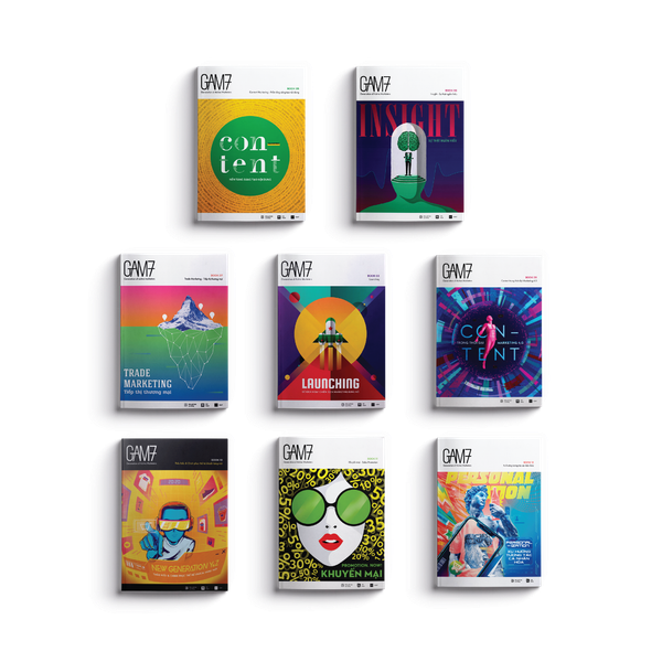 Bộ 8 cuốn GAM7 có sẵn 5-6-7-8-9-10-11-12