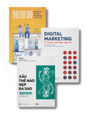 [COMBO] Sách Marketing bán chạy nhất (90-20-30 + RIO Book No.1 + Digital Marketing)