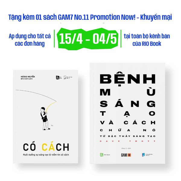 Bộ sách CÓ CÁCH SÁNG TẠO (Có Cách + Bệnh mù sáng tạo và Cách chữa nó)