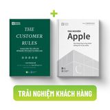 Bộ sách ĐỘT PHÁ TRẢI NGHIỆM KHÁCH HÀNG CHO THƯƠNG HIỆU (Trải nghiệm Apple + The Customer Rules)