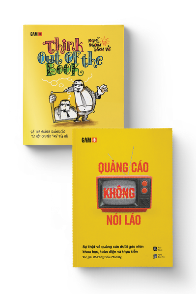 [COMBO] Quảng Cáo Từ Thực Tiễn (Think Out Of The Book + Quảng Cáo Không Nói Láo)