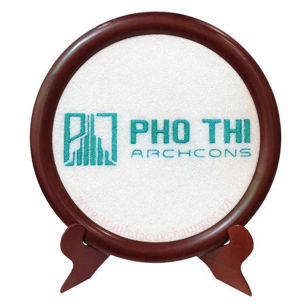 Tranh Đá Quý Logo Phố Thị