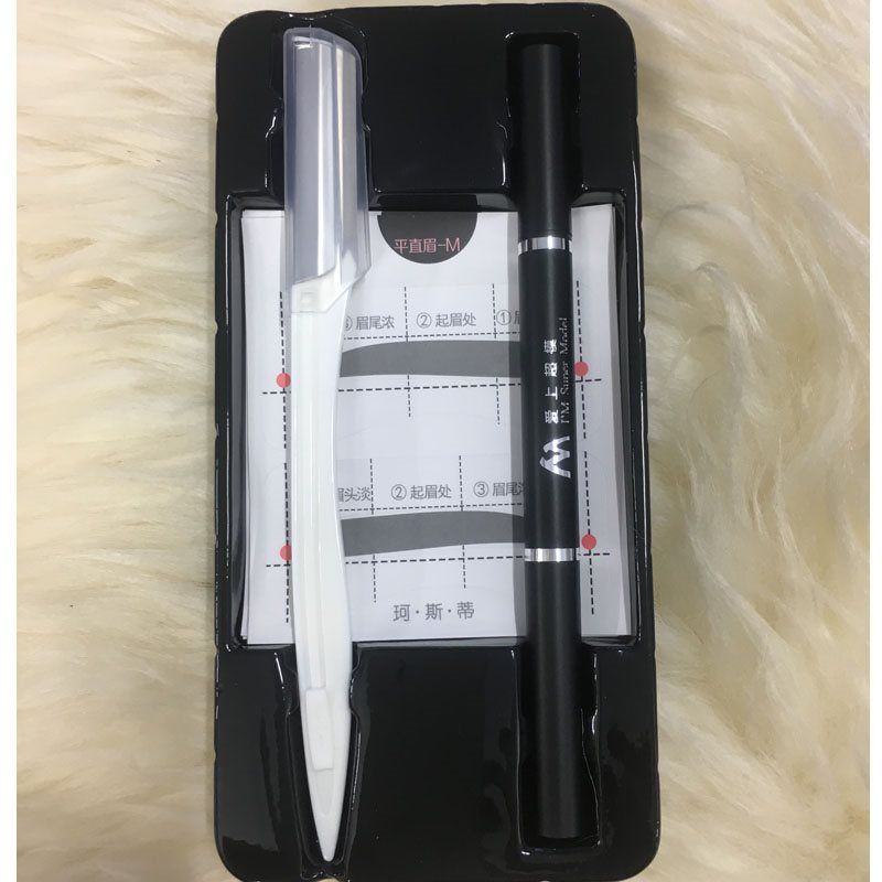 Eyebrow tools 3in1