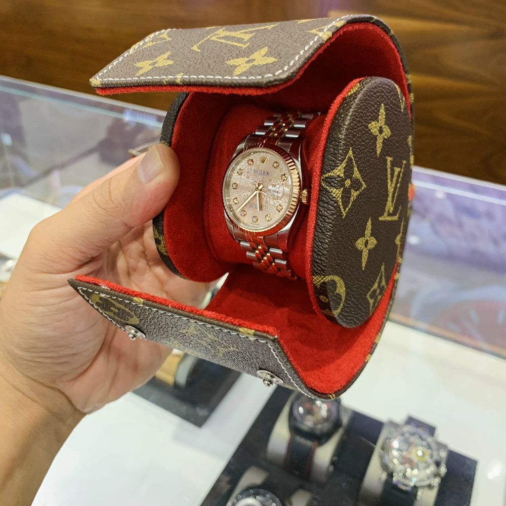 Hộp đựng đồng hồ cầm tay LV - Đẳng cấp doanh nhân - Travel Watch Box