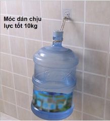 Móc dán tường trong 6x6cm siêu dính siêu chắc chịu lực tốt