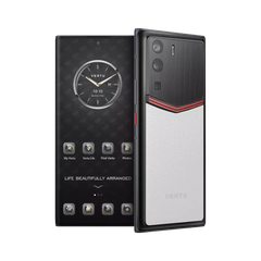 METAVERTU Enameled Calf Leather White Pro