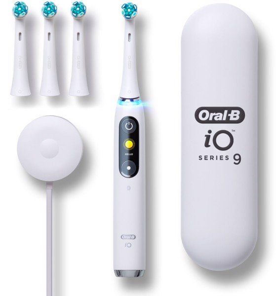 Bàn chải điện OralB iO9 Series 9 Mẫu mới-Trí tuệ thông minh nhân tạo AI