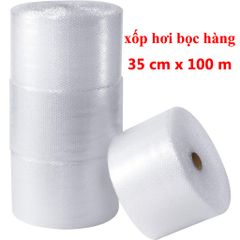 Bóng xốp gói hàng khổ 35cm x dài 100m