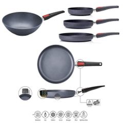 Chảo chống dính Woll Diamond Lite Fry Pans size 28-30cm Đức