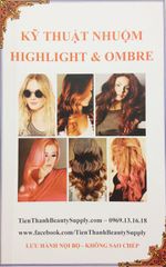 Giáo trình Kỹ thuật nhuộm tóc Highlight & Ombre