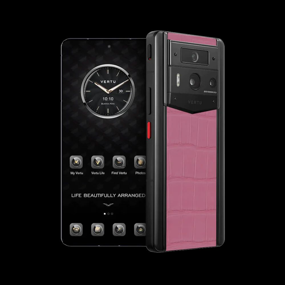 METAVERTU 2 Alligator Skin Pink