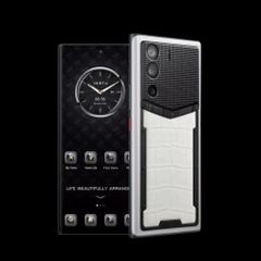 METAVERTU Alligator Leather Creamy White