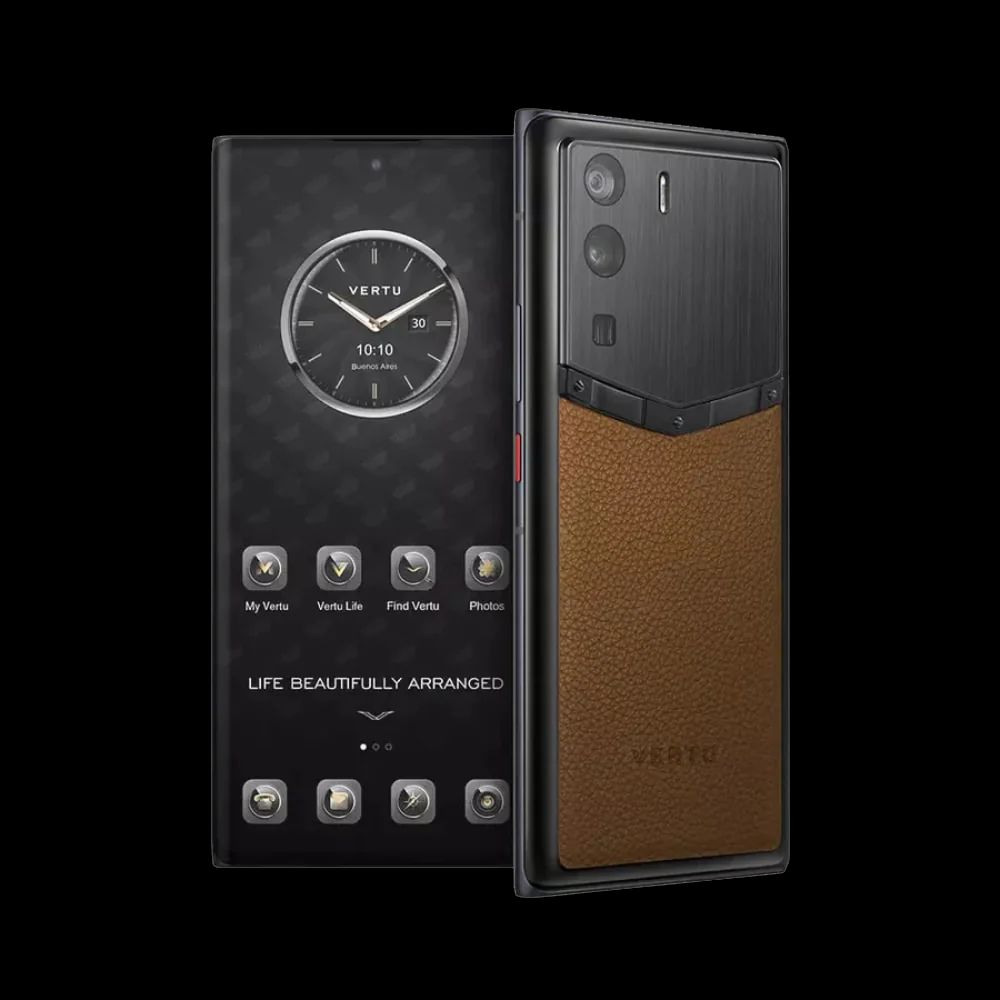 METAVERTU Calf Leather Caramel Brown Pro