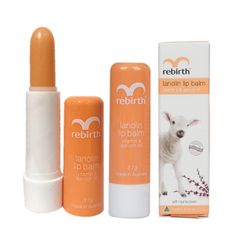 Son dưỡng môi nhau thai cừu Lanolin Lip Balm 3.7g hương Mơ của Úc