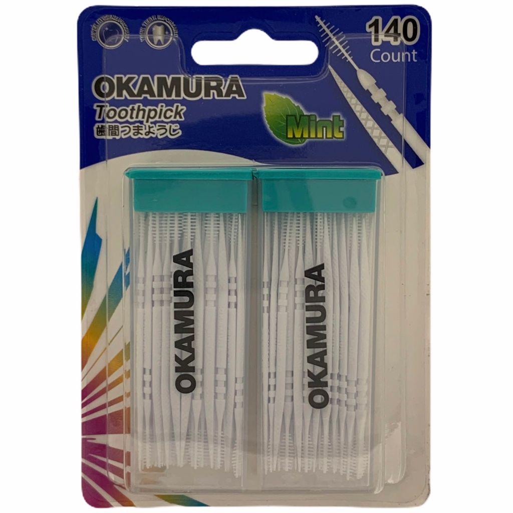 tăm nhựa OKAMURA chính hãng 120/140 cây
