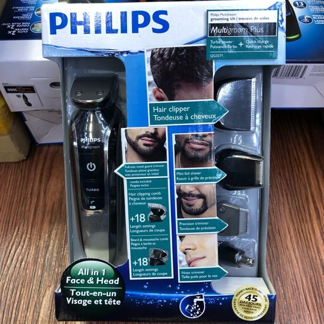 Tông đơ Philips All in one cắt tóc, cạo râu, tỉa lông mũi...