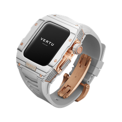 đồng hồ VERTU meta watch Diamond - White Strap