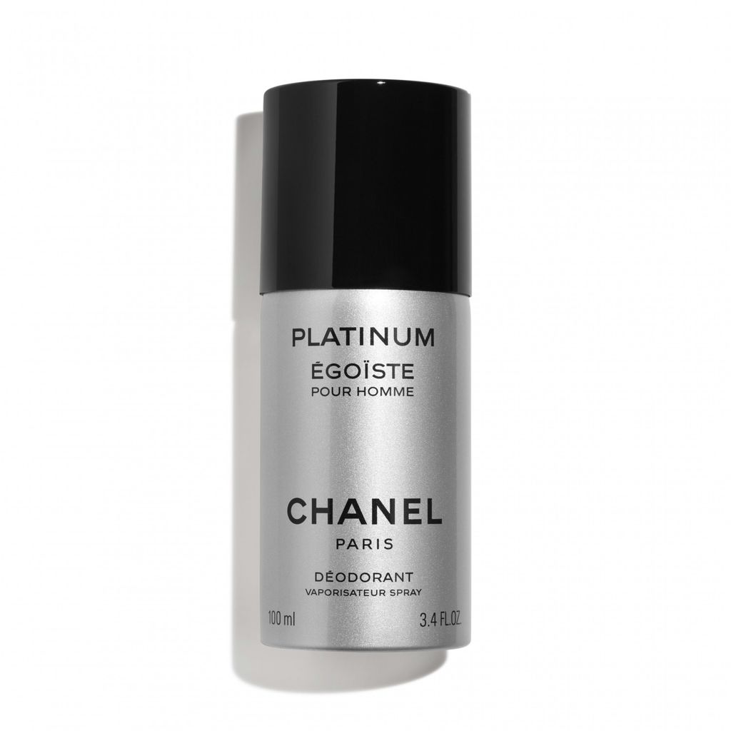 Xịt thơm khử mùi nước hoa nam Chanel Egoiste Platinum Pour Homme Deodorant Spray 100ml