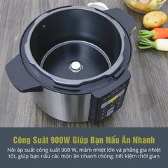 Nồi áp suất điện tử Philips 5L HD2136 - Chính Hãng philips