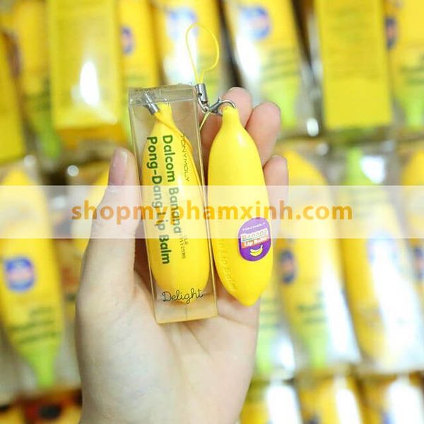 Son dưỡng môi chiết xuất từ quả chuối DALCOM BANANA PONG-DANG LIPBALM TONYMOLY