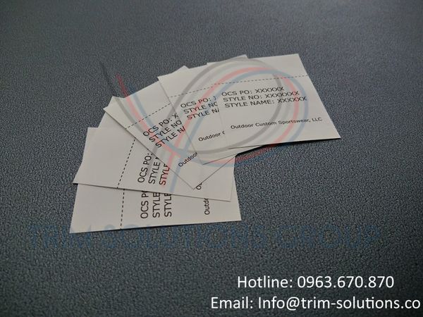 Tem in, Nhãn in, Printing label, Printed label, Print label, PFL