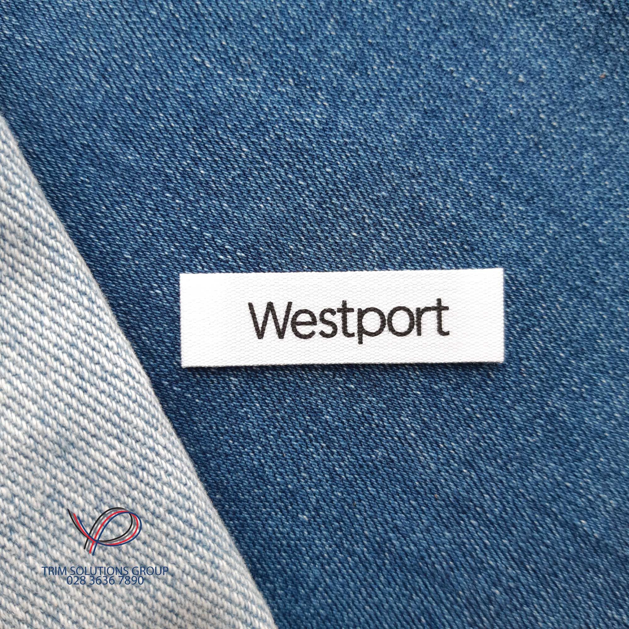 Printed Fabric Label - PFLN006