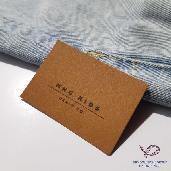 pu, leather label