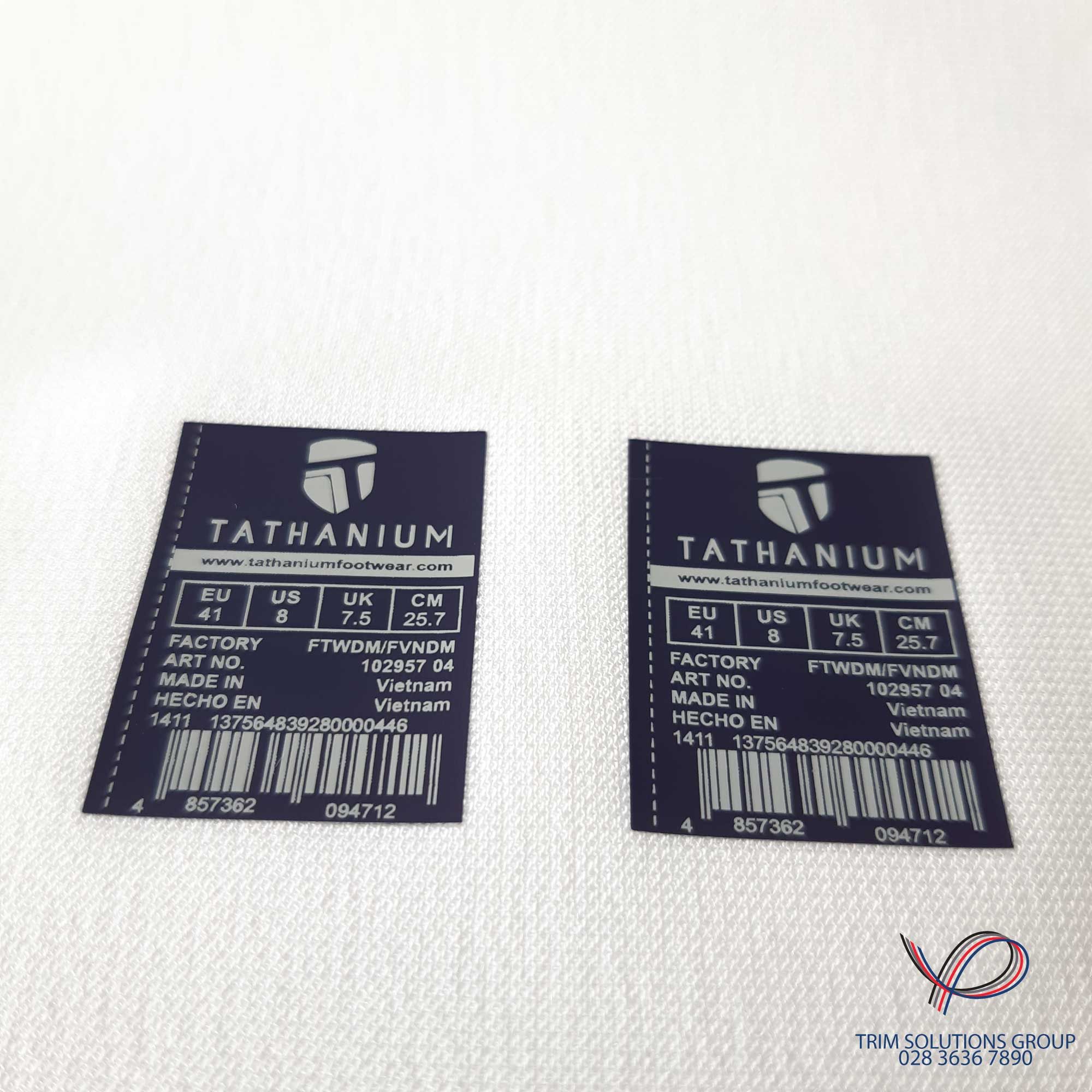 Heat Transfer Label - HTFN004