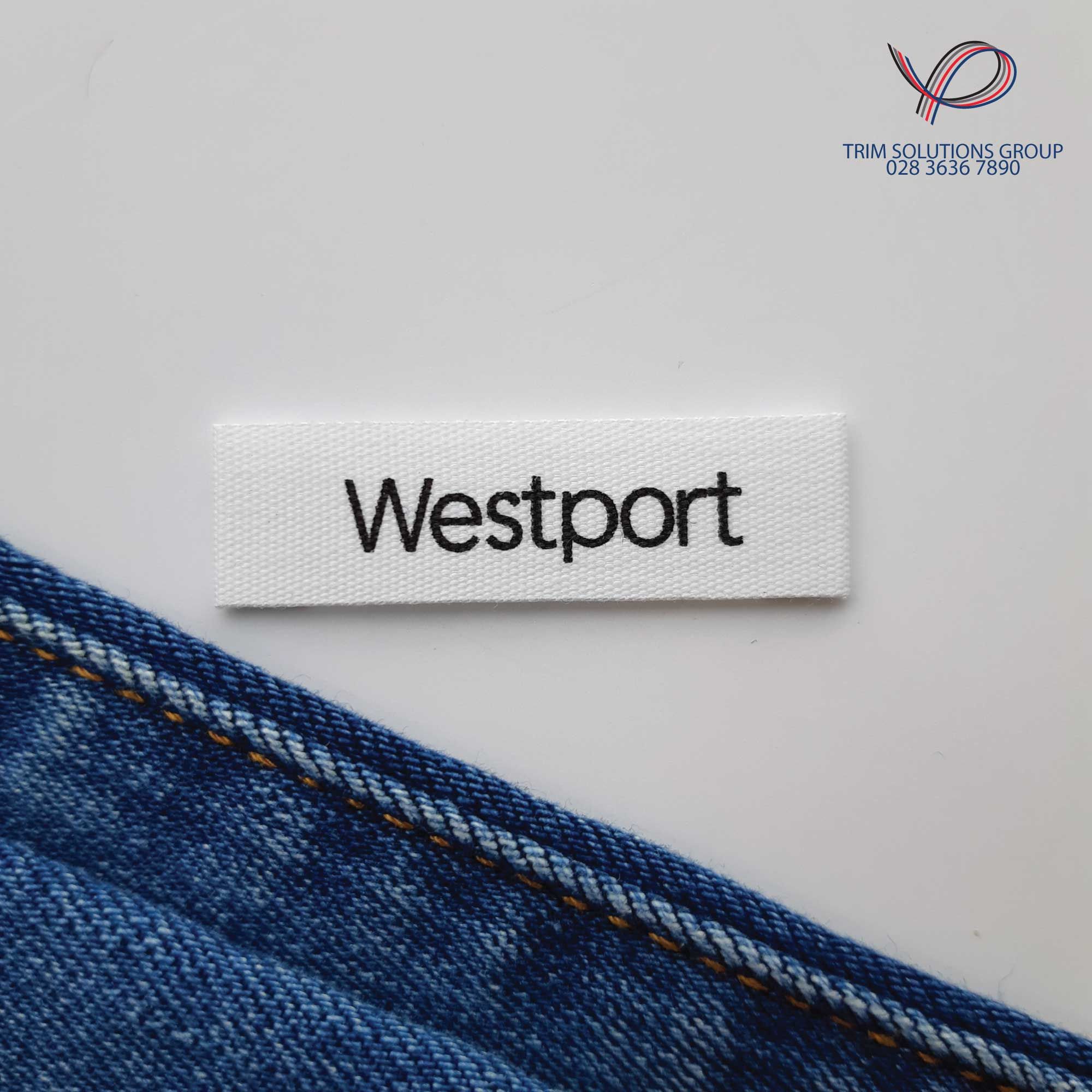 Printed Fabric Label - PFLN006