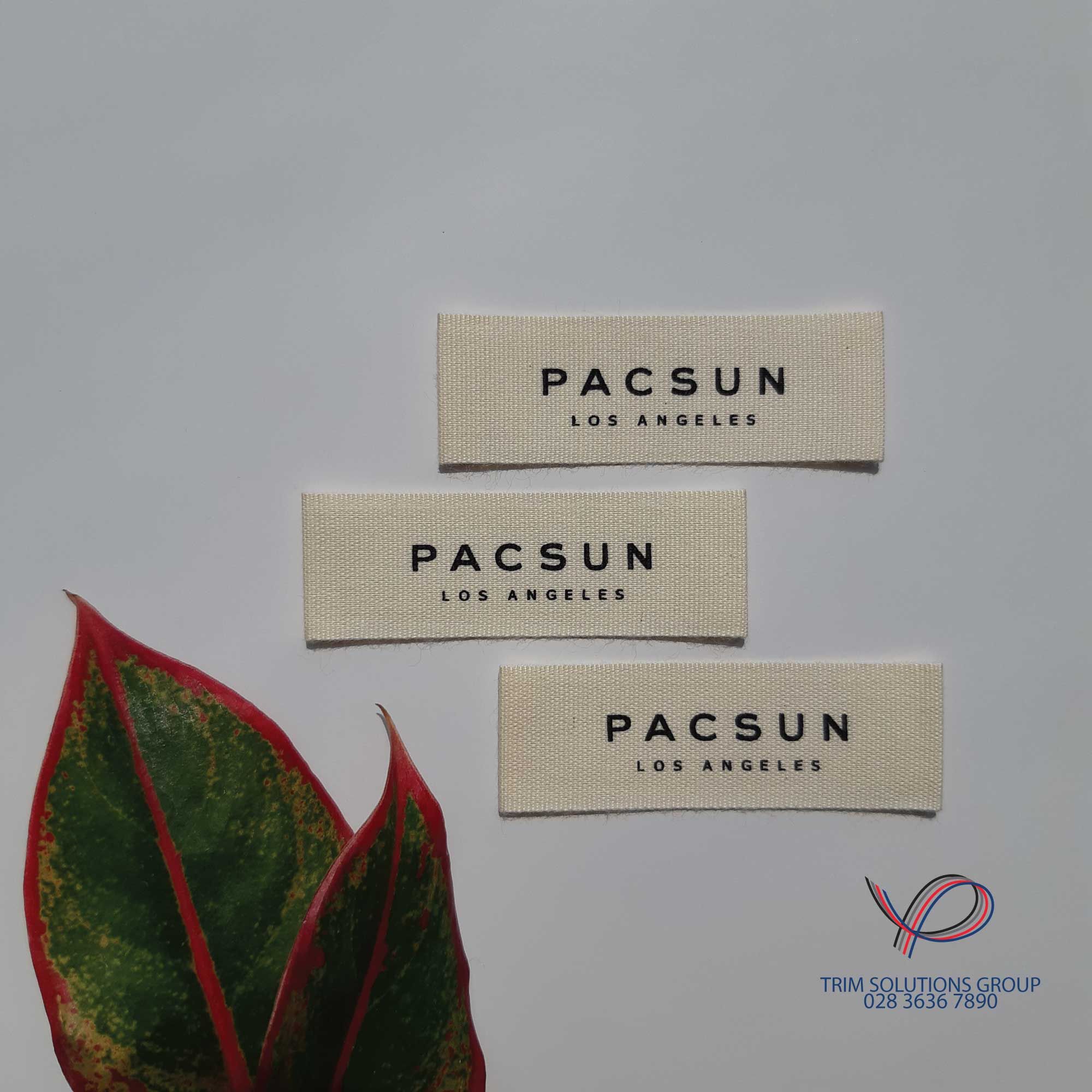Printed Fabric Label - PFLN005