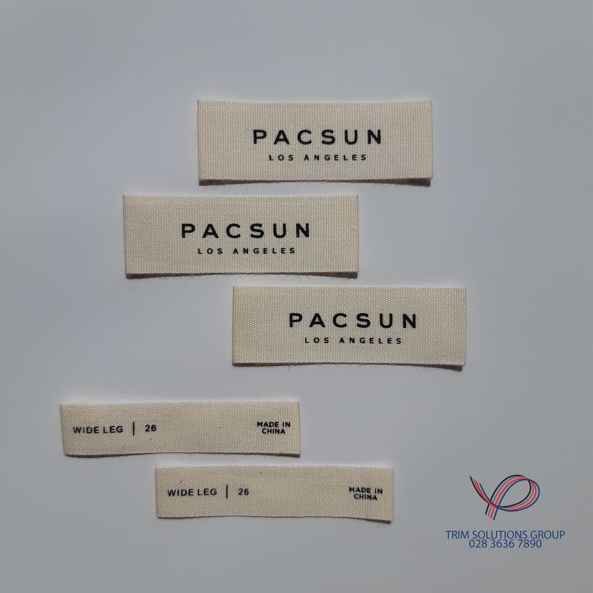  Printed Fabric Label - PFLN005 