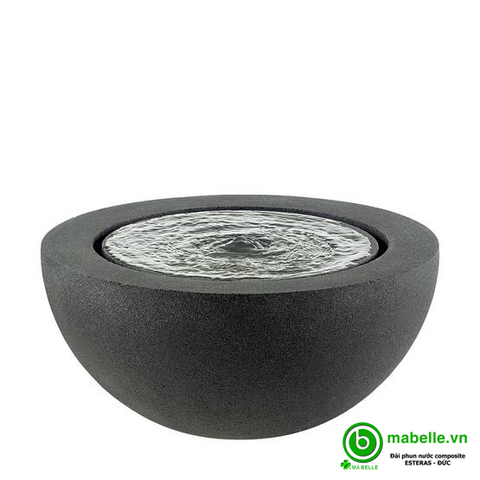 ĐÀI PHUN NƯỚC COMPOSITE ESTERAS - LOA   (NATURELITE BLACK STONE)