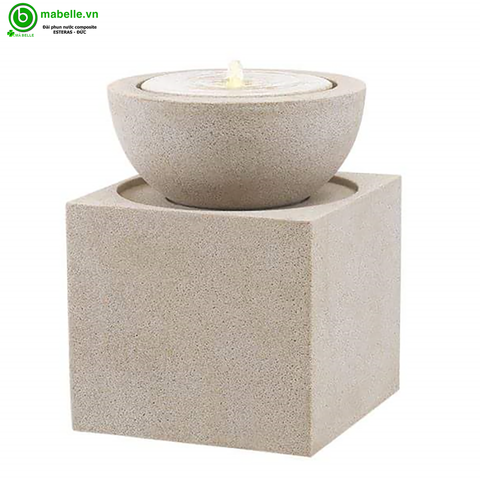 ĐÀI PHUN NƯỚC COMPOSITE ESTERAS - SAYA  ( MÀU SAND STONE)